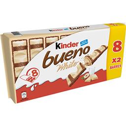 Kinder Kinder Bueno white - Barres au chocolat blanc les 16 barres de 39 g