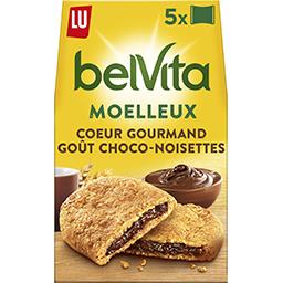 LU LU Belvita - Biscuits moelleux Petit Déjeuner goût choco noisettes la boite de 5 - 250 g