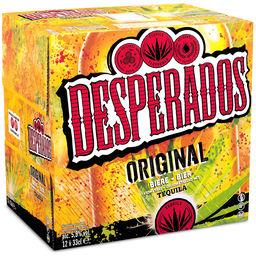 Desperados Desperados Original - Bière aromatisée Tequila les 12 bouteilles de 33cl