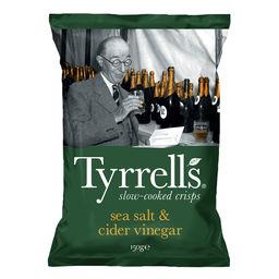 Tyrrell's Tyrrell's Chips au sel de mer et vinaigre de cidre SACHET DE 150 G