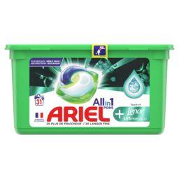 Ariel Ariel Lessive en capsules allin1 pods + unstoppables La boite de 31 capsules