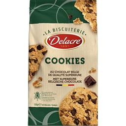 Delacre Delacre Cookies authentique chocolat belge le sachet de 8 - 150 g