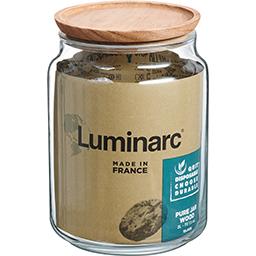 Luminarc Pot en verre pure jar wood 2l l'unité