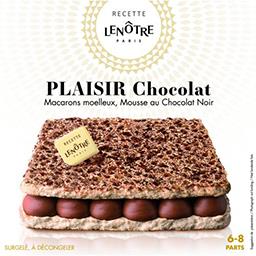 Plaisir Au Chocolat 6 8 Parts Recette Lenotre Paris Intermarche