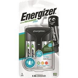 Energizer Energizer Chargeur ACCU Pro le chargeur + 4 piles