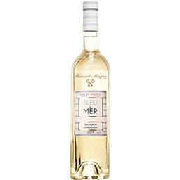 Bernard Magrez Bleu de Mer Vin de pays d'Oc, vin blanc la bouteille de 75 cl