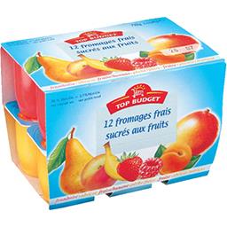 Danonino Petit Suisse Fraise Abricot Banane Bio Danone Intermarche