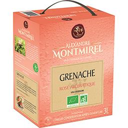 Alexandre Montmirel Alexandre Montmirel Grenache rosé aromatique BIO, vin rosé la fontaine de 3 l