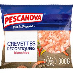 Pescanova Pescanova Crevettes décortiquées blanches le sachet de 300g