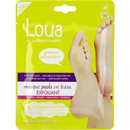 Loua by L. Dumont Loua by L. Dumont Masque pieds en tissu exfoliant la pochette de 40 ml