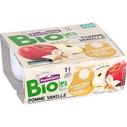 Puree De Pomme Vanille Bio Des 4 6 Mois Bio Pommette Intermarche