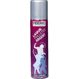 Fééric Night Cosmetic Fééric Night Cosmetic Laque pailletée argent pour cheveux la bombe de 75 ml