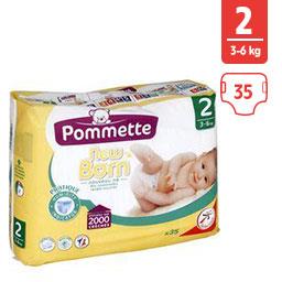 Couches Premium New Born Taille 2 3 6 Kg Pommette Intermarche