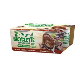 A Bicyclette A Bicyclette Dessert 100% végétal avoine riz amande chocolat les 4 pots de 100 g