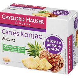 Carrés Konjac ananas Gayelord Hauser – Intermarché Carrés Konjac ananas Gayelord Hauser – Intermarché