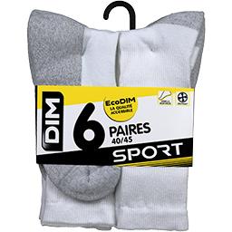 Chaussettes Sport T40/45 Dim – Intermarché