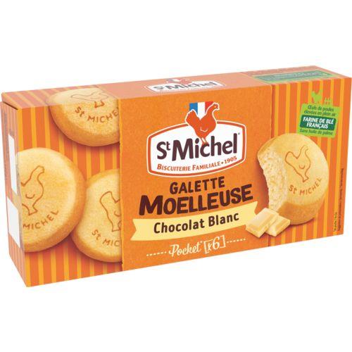 St Michel St Michel Galette moelleuse chocolat blanc la boite de 6 - 180 g