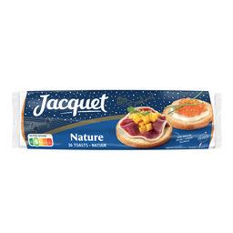 Jacquet Jacquet Toasts ronds nature le paquet de 36 toasts - 250 g