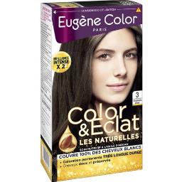 Eugène Color Eugène Color Les Naturelles - Coloration châtain clair 3 la boite de 115 ml