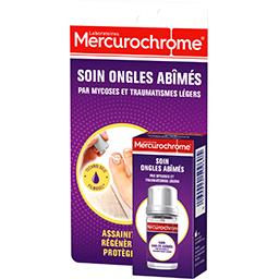 Mercurochrome Mercurochrome Soin ongles abîmés par mycoses ou traumatismes la boite de 3,3ml