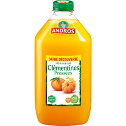 Andros Andros 100% pur jus clémentines pressées la bouteille de 1,5 l