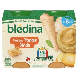 Puree Panais Dinde Des 6 Mois Bledina Intermarche