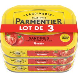 Parmentier Parmentier Sardine à la tomate les 3 boîtes de 135g