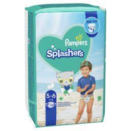 Couches Culottes De Bain Jetables Splashers T5 6 Pampers Intermarche