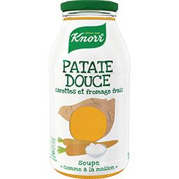 Knorr Knorr Soupe patate douce, carottes, fromage frais la bouteille de 450ml