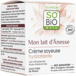 SO'BiO étic So'bio Etic Mon Lait d'Ânesse - Crème soyeuse hydratante BIO le pot de 50 ml