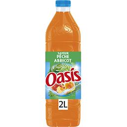 Oasis Oasis Boisson pêche-abricot la bouteille de 2 l