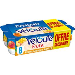 Danone Danone Velouté - Yaourts aux fruits jaunes les 8 pots de 125 g