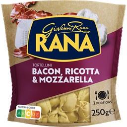 Giovanni Rana Rana Tortellini Bacon. Ricotta & Mozzarella le paquet de 250g