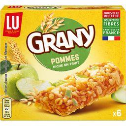 LU LU Grany - Barres céréales pommes la boite de 6 - 208 g