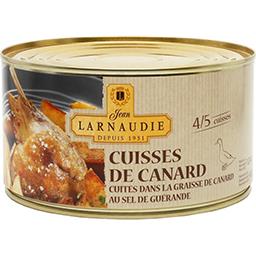 Jean Larnaudie Jean Larnaudie Cuisses de canard cuites dans la graisse de canard la boite de 565 g net égoutté