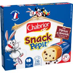 Gateaux Snack Pepit Aux Pepites De Chocolat Chabrior Intermarche