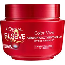 L'Oréal Elsève Shampoing Color Vive Masque Cheveux Colorés le pot de 310ml
