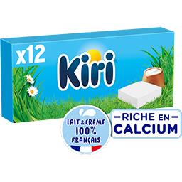 Kiri Kiri Fromage fondu pour enfant la boite de 12 portions - 216 g