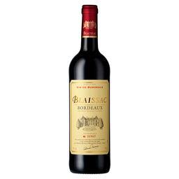 Blaissac Blaissac Bordeaux, vin rouge la bouteille de 75 cl