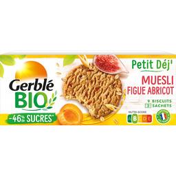 Gerblé Gerblé Bio Biscuit petit dej' - Muesli figues abricot Bio le paquet de 132g