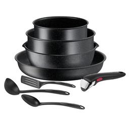 Téfal Ingenio Black Stone Le set de 8 pièces