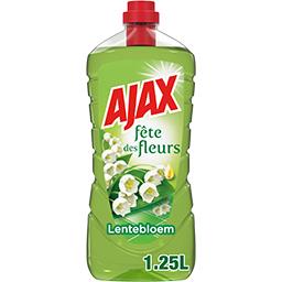 Ajax Ajax Fête des Fleurs - Nettoyant ménager fraîcheur muguet la bouteille de 1,25 l