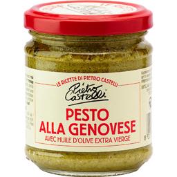Pietro Castelli Piétro Castelli Pesto alla Genovese le bocal de 190 g