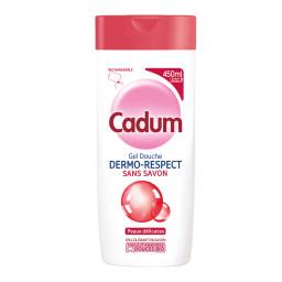 Cadum Gel douche dermo respect sans savon le flacon de 450ml