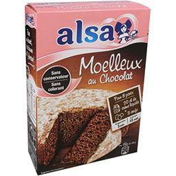 Alsa Alsa Préparation pour gâteau moelleux au chocolat le paquet de 435g