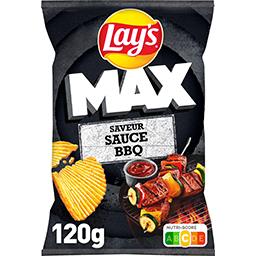 Lay's Lay's Max - Chips saveur sauce BBQ le sachet de 120 g