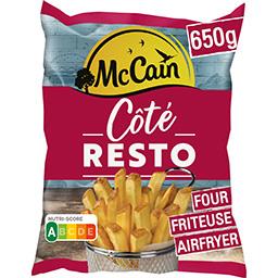 Mc Cain McCain Frites côté resto le sachet de 650g