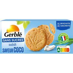 Gerblé Gerblé Biscuits saveur coco sans sucres le paquet de 12 - 132 g