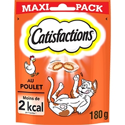 Catisfactions Catisfactions MAXI Friandises au poulet pour chat et chaton 180G