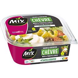 Mix Mix Salade & serpentini chèvre noix & tomates la barquette de 250 g